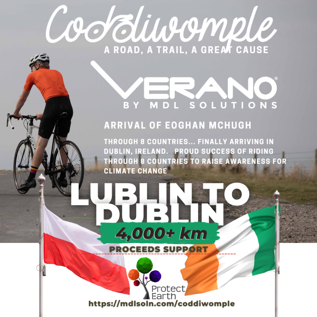 DUBLIN - Coddiwomple 4000km ride